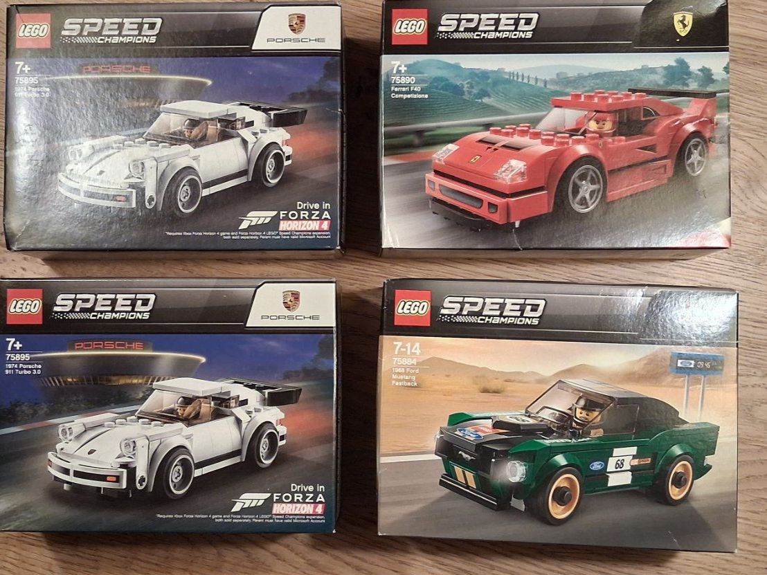 Lego Kit di costruzioni: Lot: 4 LEGO Speed Champions – Nuovo e nell'imballaggio originale da Nänikon venduto da silverbug
