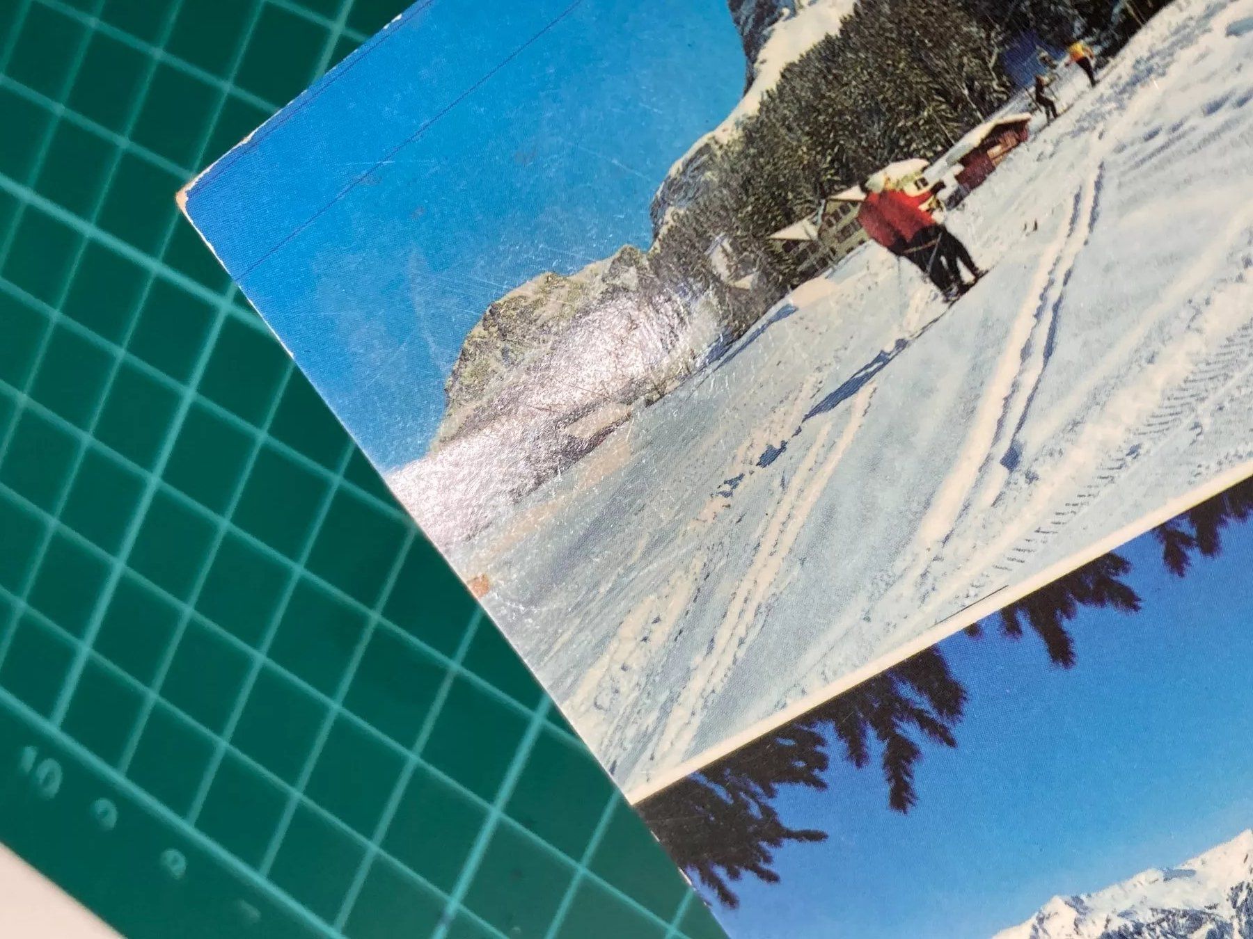 Cartoline postali: Axalp, Ski, Skilift, 1980 – Usato da Lenzburg venduto da fh1 2