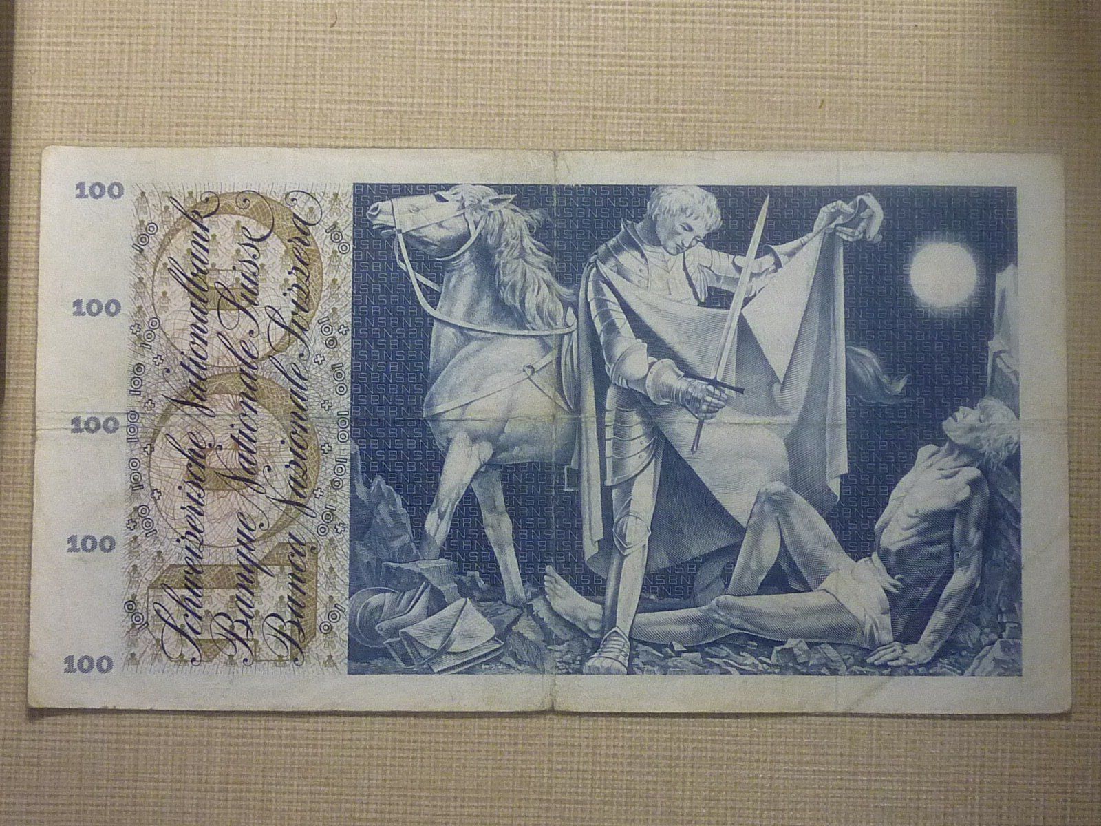 Banconote: 100 Fr.  Note  1. Januar 1967 – Usato da Seon venduto da aee_7gpz 2