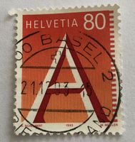 CH Briefmarken gestempel   