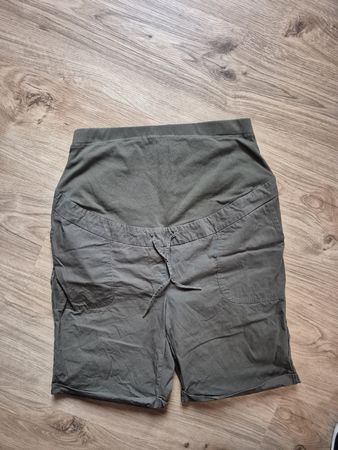 Anna Field Mama Umstandsshorts Khaki Gr. 42 Sommer neuwertig