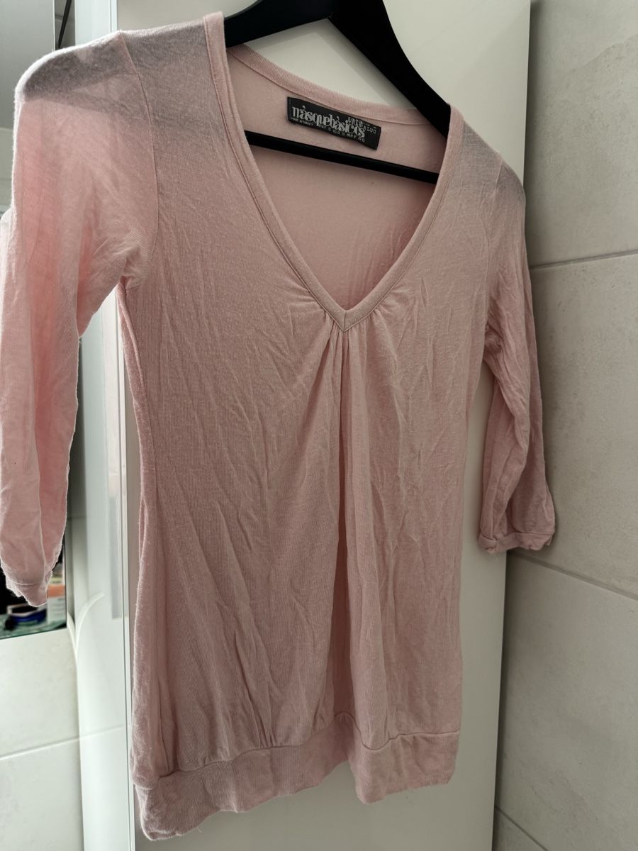 Zara T-shirt: Rosa Zara Basic Shirt, Grösse S – Usato da Küsnacht ZH venduto da ToddyGinger 1