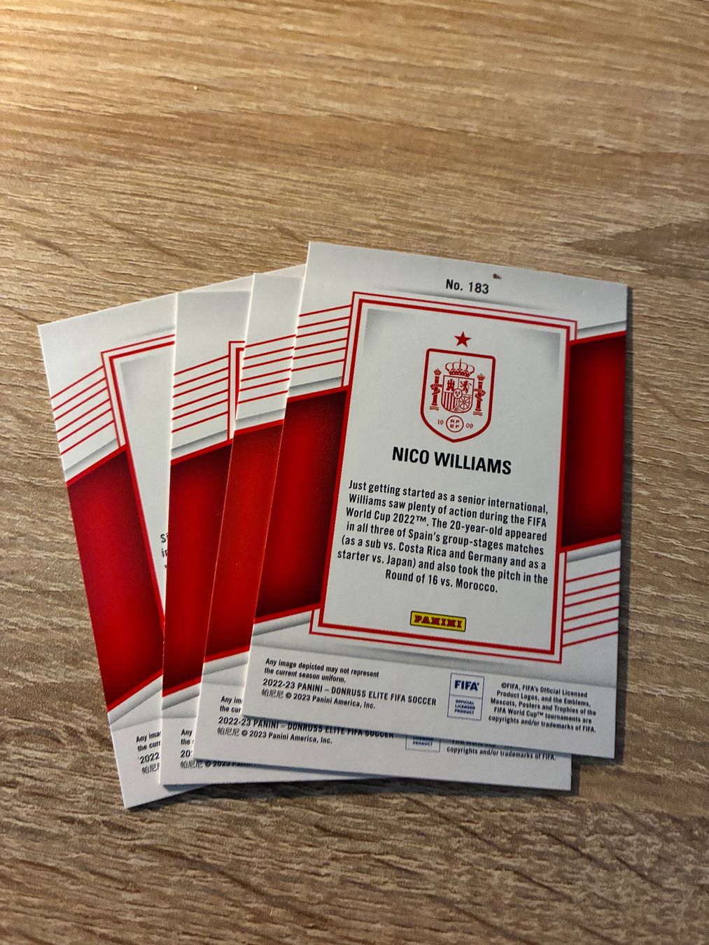 Panini Sammelbilder & Trading cards: Panini Donruss 2022-23 4x Karten Spanien – Neu (gemäss Beschreibung) aus Chur von tozzi-stickerworld 1