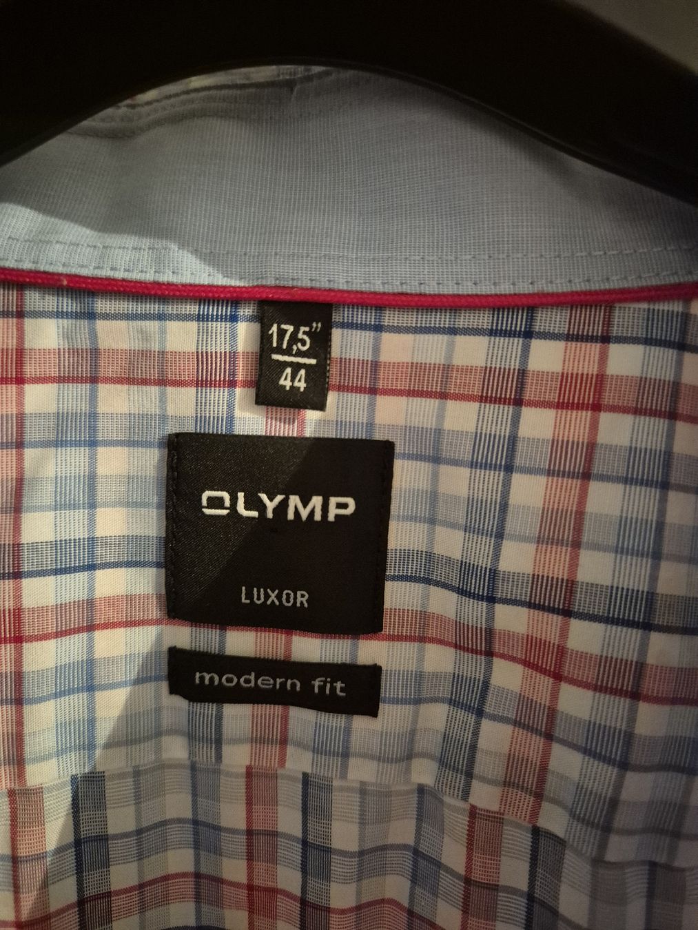 Camicie: OLYMP -Herrenhemd/Karomuster -Gr.44 – Usato da Neuhausen venduto da gud_sx99 2
