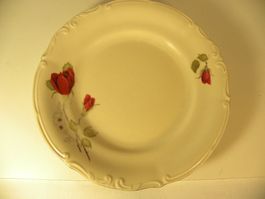 Sammelteller mit schönem Rosendecor