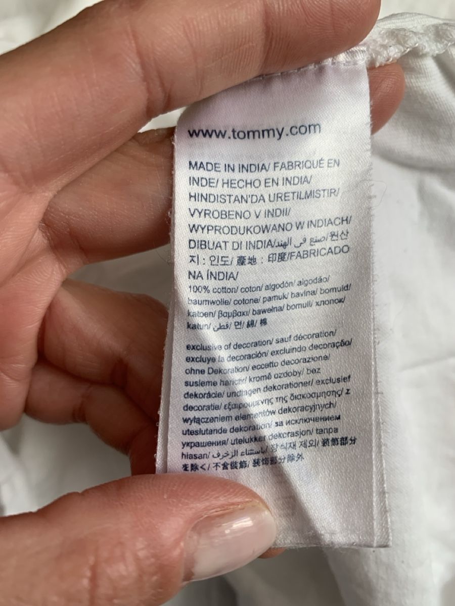 Tommy Hilfiger T-shirt: T-Shirt TOMMY HILFIGER - S – Usato da Prangins venduto da val_2c72 3