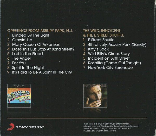 CDs: Springsteen: 2 Original Albusm - 2CD – Neuf avec emballage d'origine à Steinhausen par Vilivinili 1