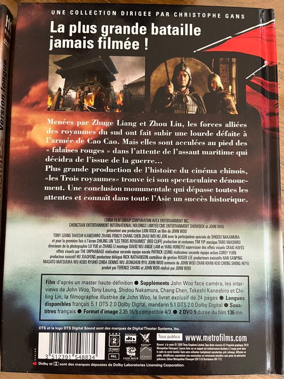 Les 3 royaumesPartie 1 & 2 (DVD, Version Longue 276 min) Kaufen auf