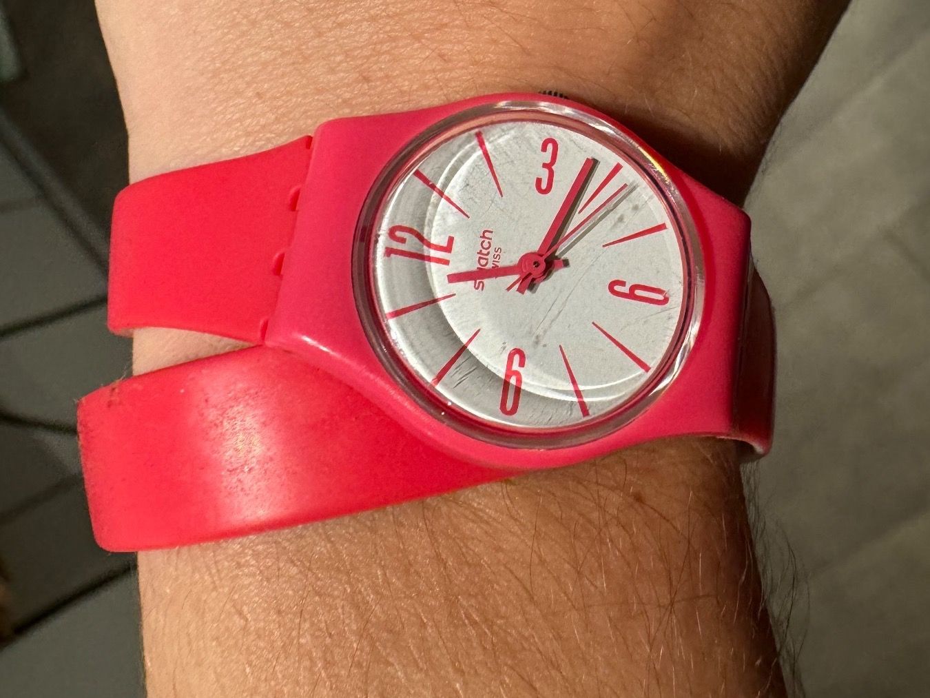 Swatch Orologi: Swatch double bracelet rose – Usato da moudon venduto da jaunejaunelapinjaune