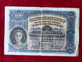 100 Francs 16. Oktober 1947 - 2. Emission MÄHER - Sehr Schön