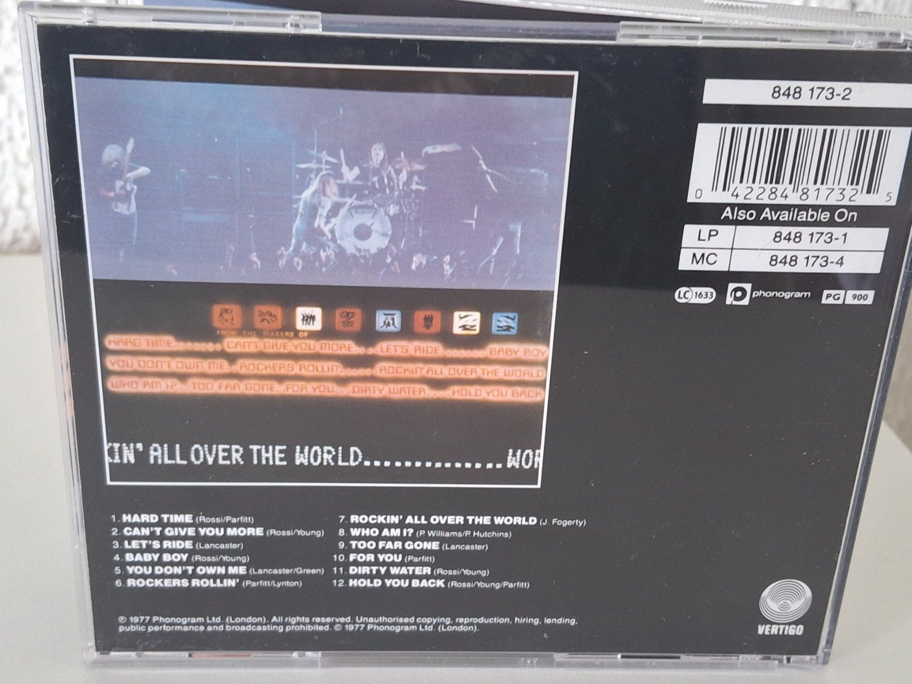CDs: CD Status Quo  -  Rockin' All Over The World – Gebraucht aus Aarberg von Jackup1 1