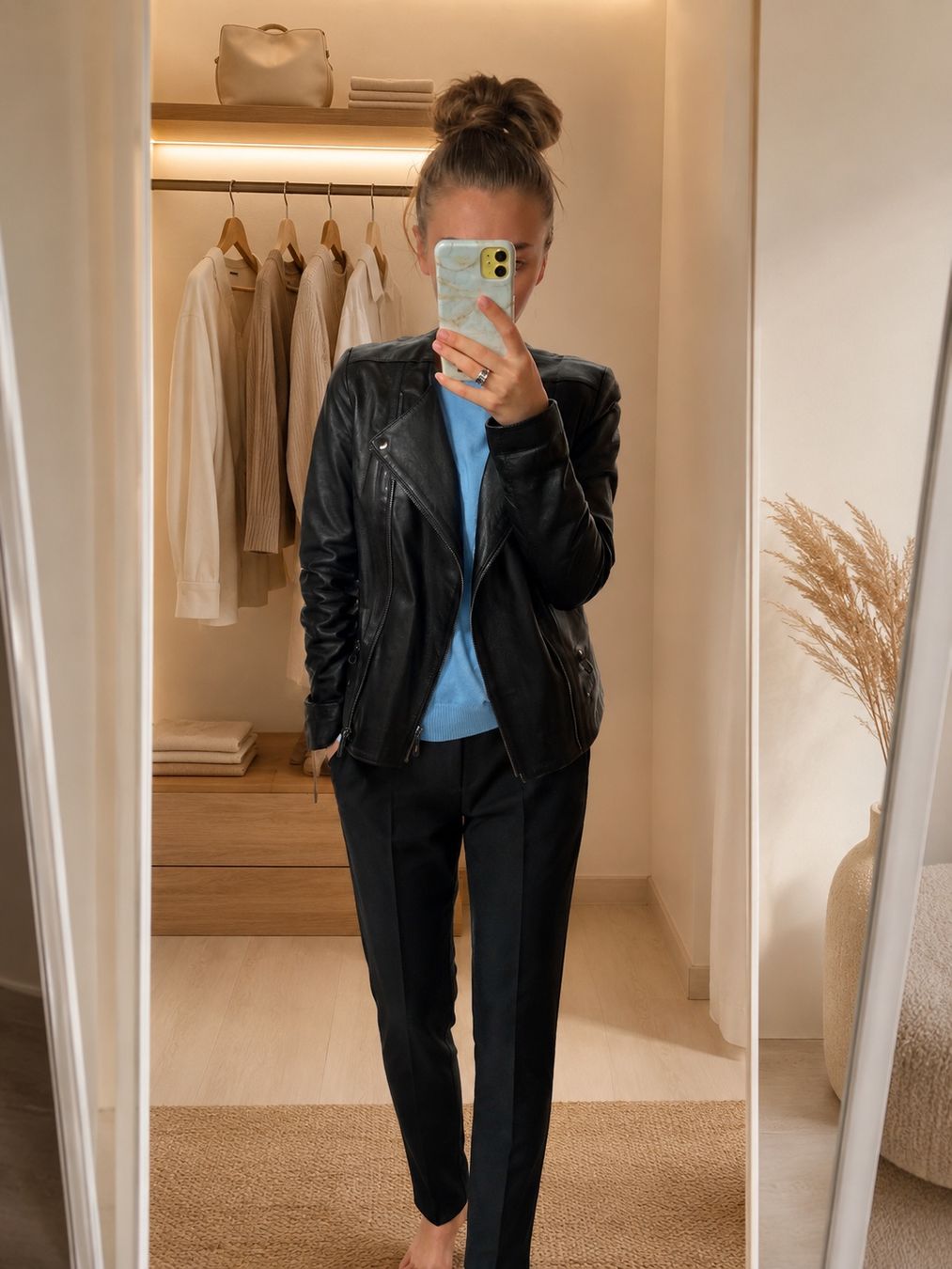 Vestes: 100% Leather Jacket – Neuf (Voir description) à Sattel par Zlata1