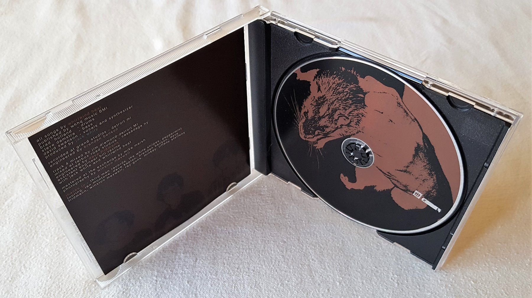 CDs: Whirlwind Heat – Do Rabbits Wonder? - CD - 2003 First Press – D'occasion à Uster par Zardodel 3