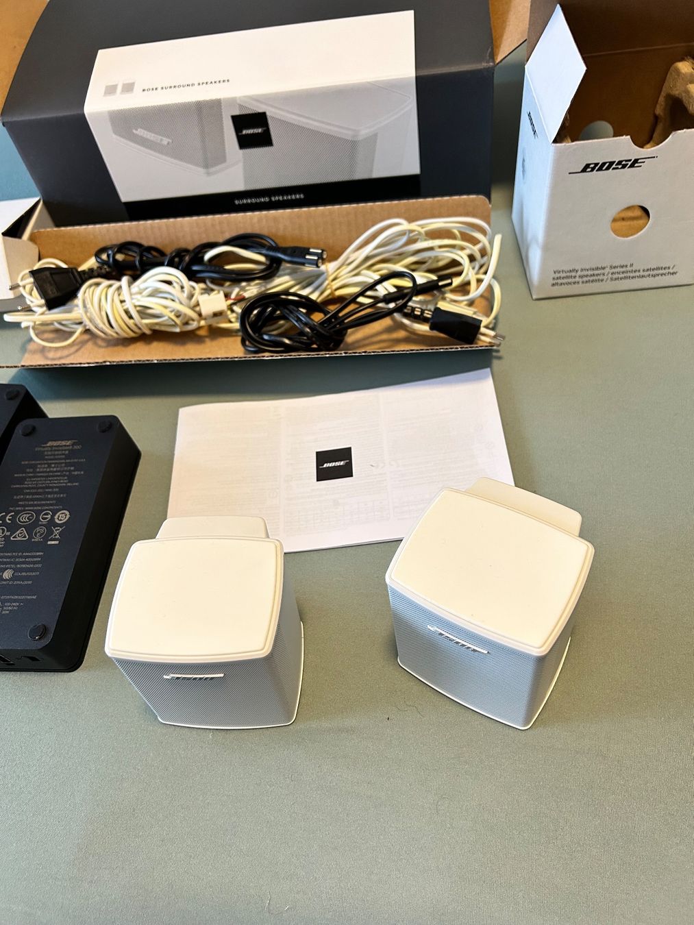Bose Casse acustiche: Bose Virtually Invisible 300 Surround Speakers-Neuwertig – Nuovo (secondo la descrizione) da Pratteln venduto da andi1977 5