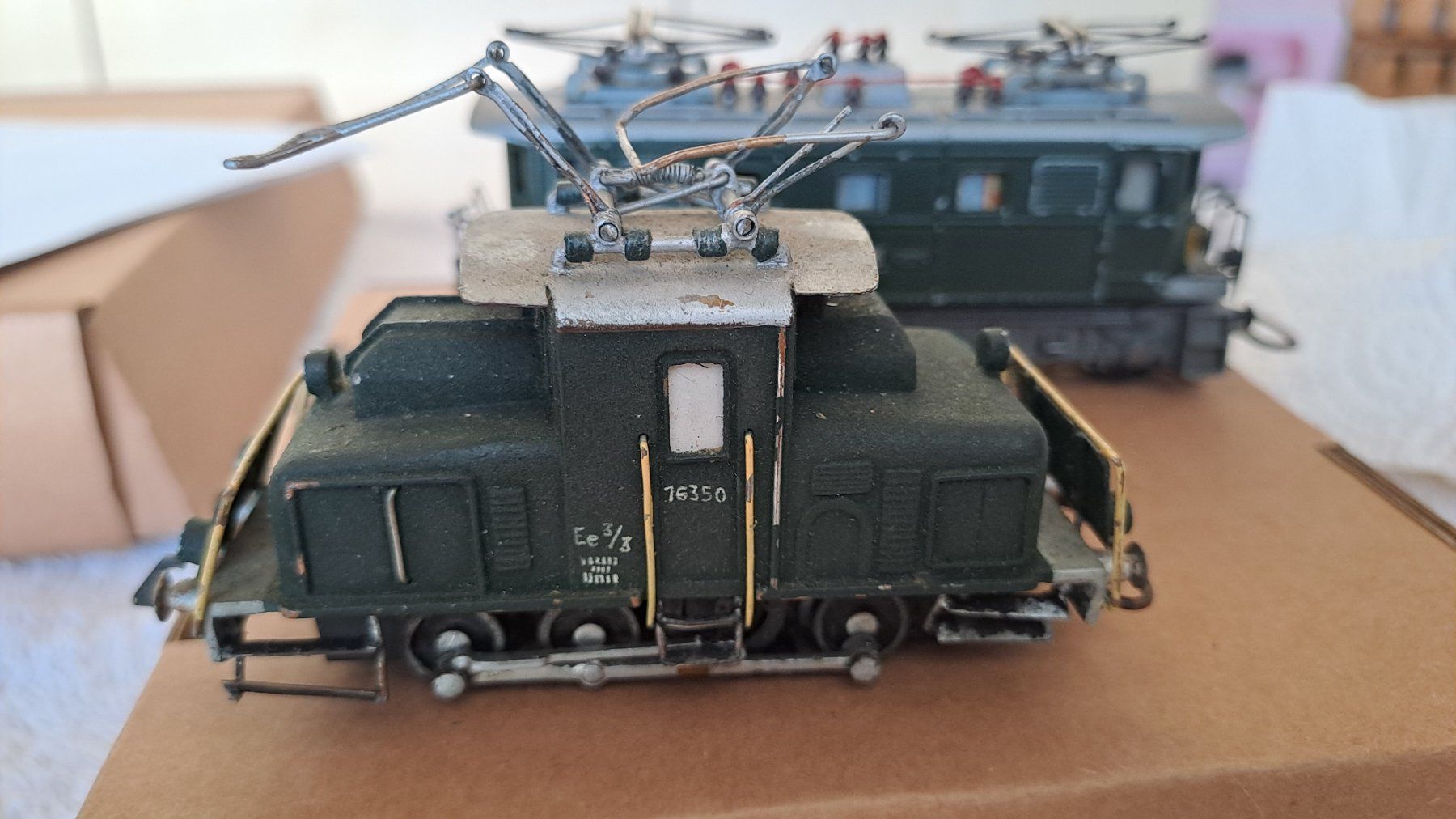 Wesa Modellini di ferrovie: WESA 2 Loks Ee 3/3 // EBT 110 / 35 – Difettoso da Winterthur venduto da Riebeli333