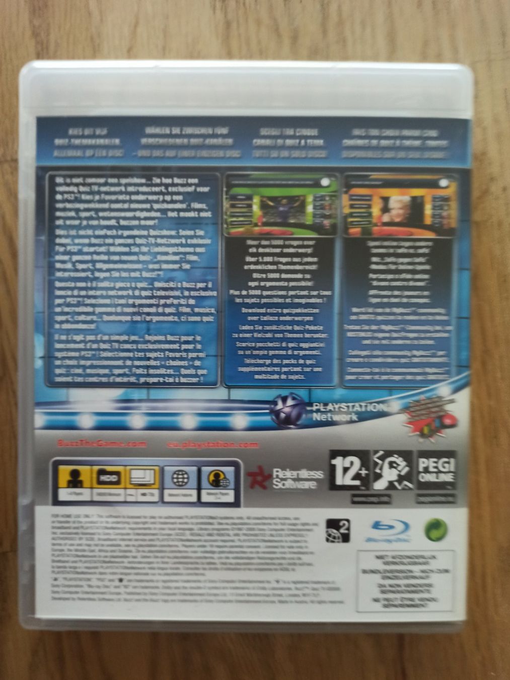 Sony Jeux: Buzz! Quiz TV PS3 Set + 4 Wireless Buzzer & Dongle PS3 TOP – D'occasion à Oberweningen par mar_87mx 9