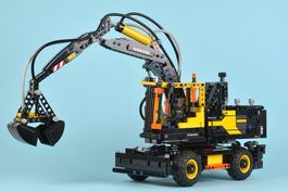 Lego Technic Volvo EW160E - 42053 mit motor