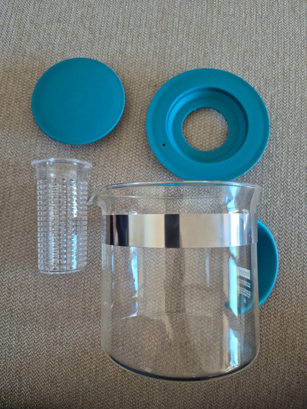 Bodum Teiere: Teekanne aus Glas mit Sieb – Usato da Baden venduto da kae_n69w 1