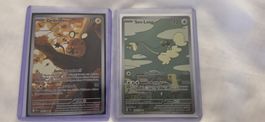 Pokémon Illustration Rare Karten – Dedenne & Sen-Long DE 