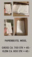Papierbeutel weiss