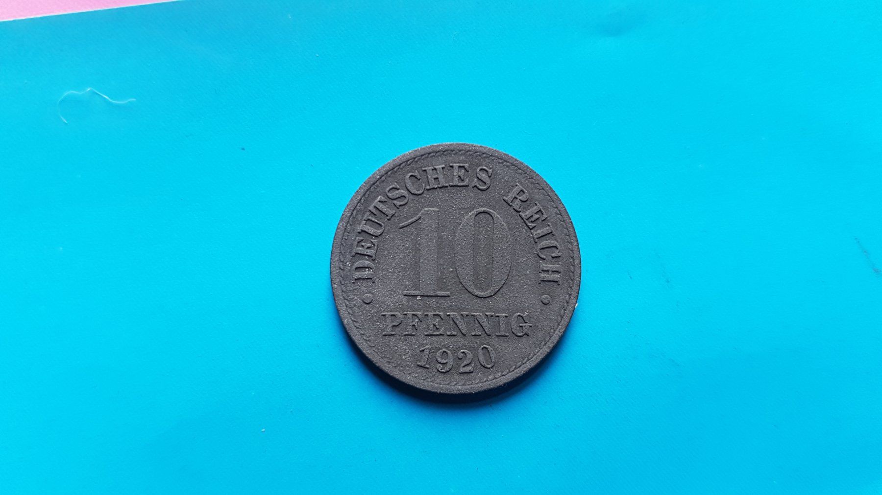 Alle Münzen: 10 Pfennig - Deutsches Reich 1920 – Gebraucht aus Reinach BL von Dexy62