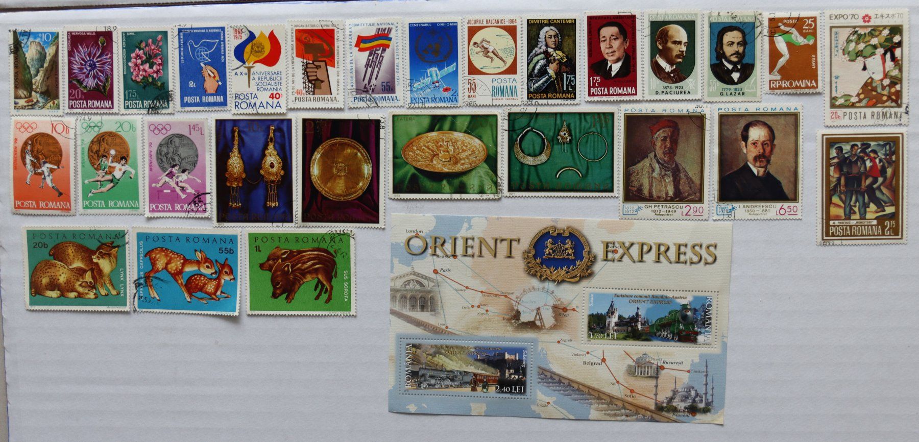 Tutti i francobolli: Briefmarken Rumänien – Usato da Oberentfelden venduto da lakipul 2