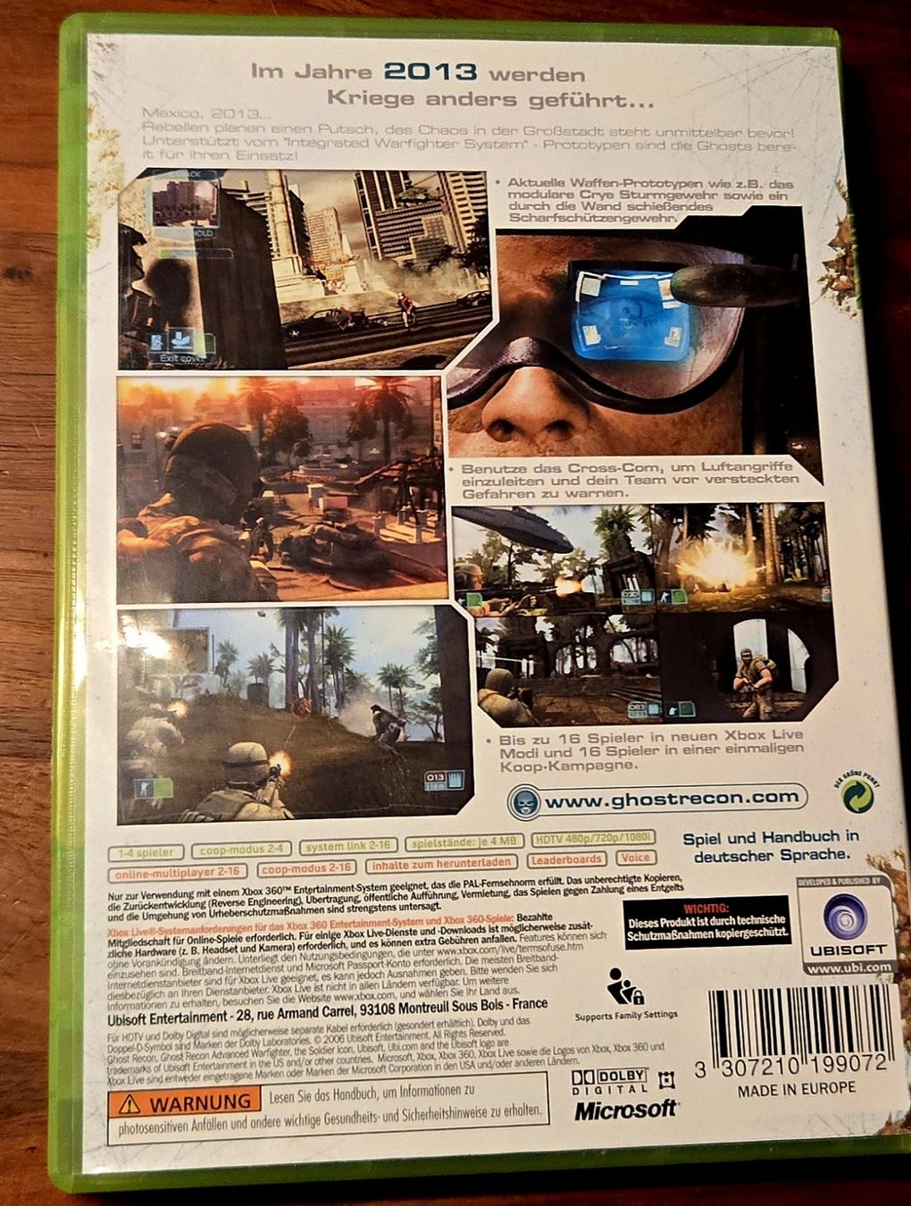 Microsoft Giochi: Xbox 360 - Ghost Recon Advanced Warfighter, Top Zustand – Usato da Heimberg venduto da Joachim4488 1