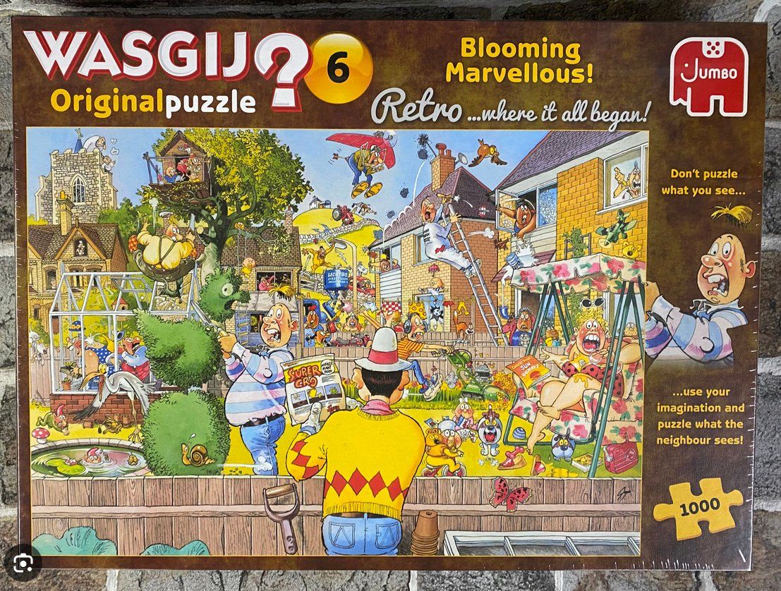 Wasgij Puzzle: Wasgji O6 Blooming Marvellous – Nuovo e nell'imballaggio originale da Dagmersellen venduto da FBM-Bacheli