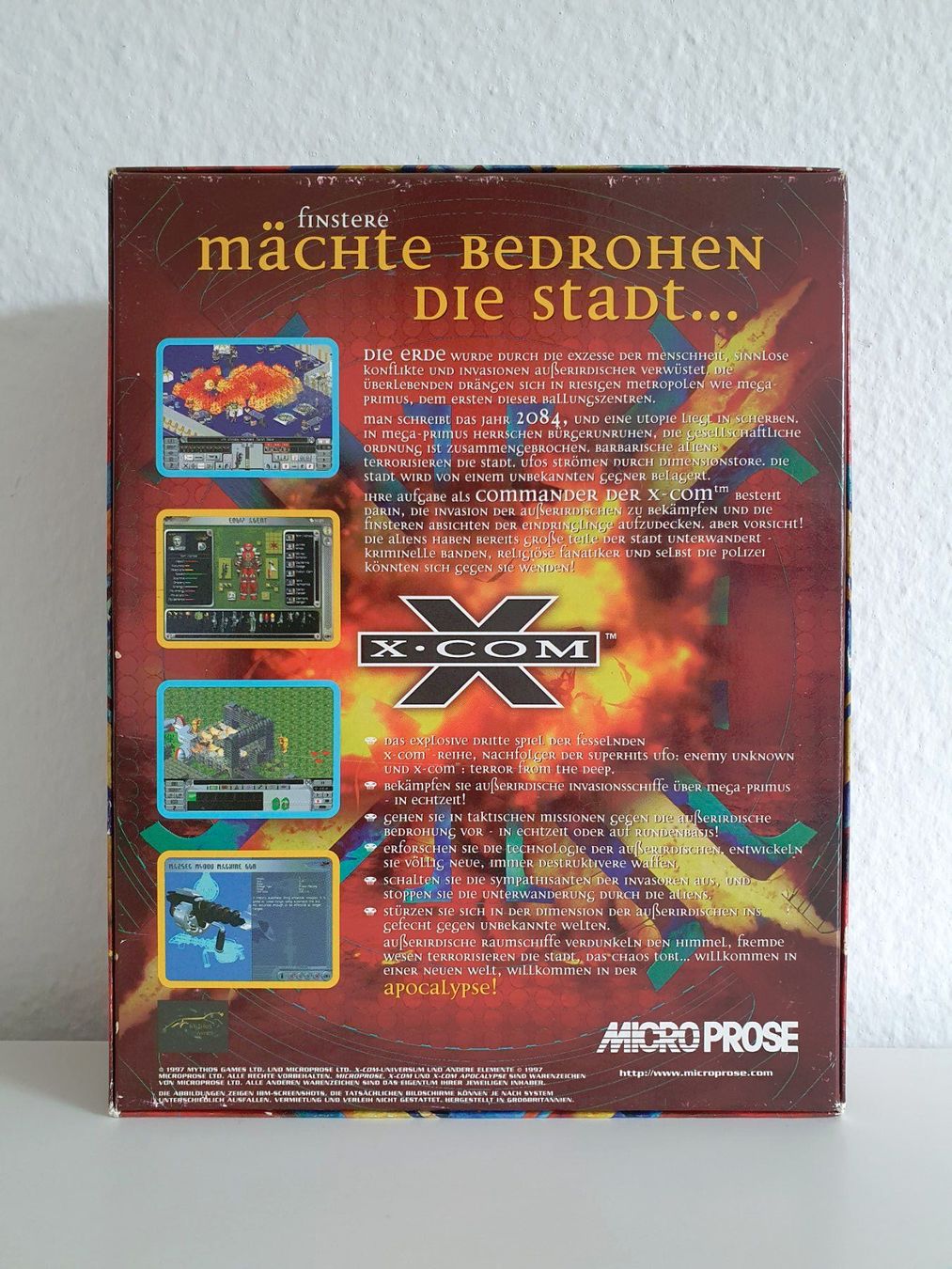 Giochi: PC Game X-COM: Apocalypse (1997) Big Box – Usato da Greifensee venduto da perfectioN88 2