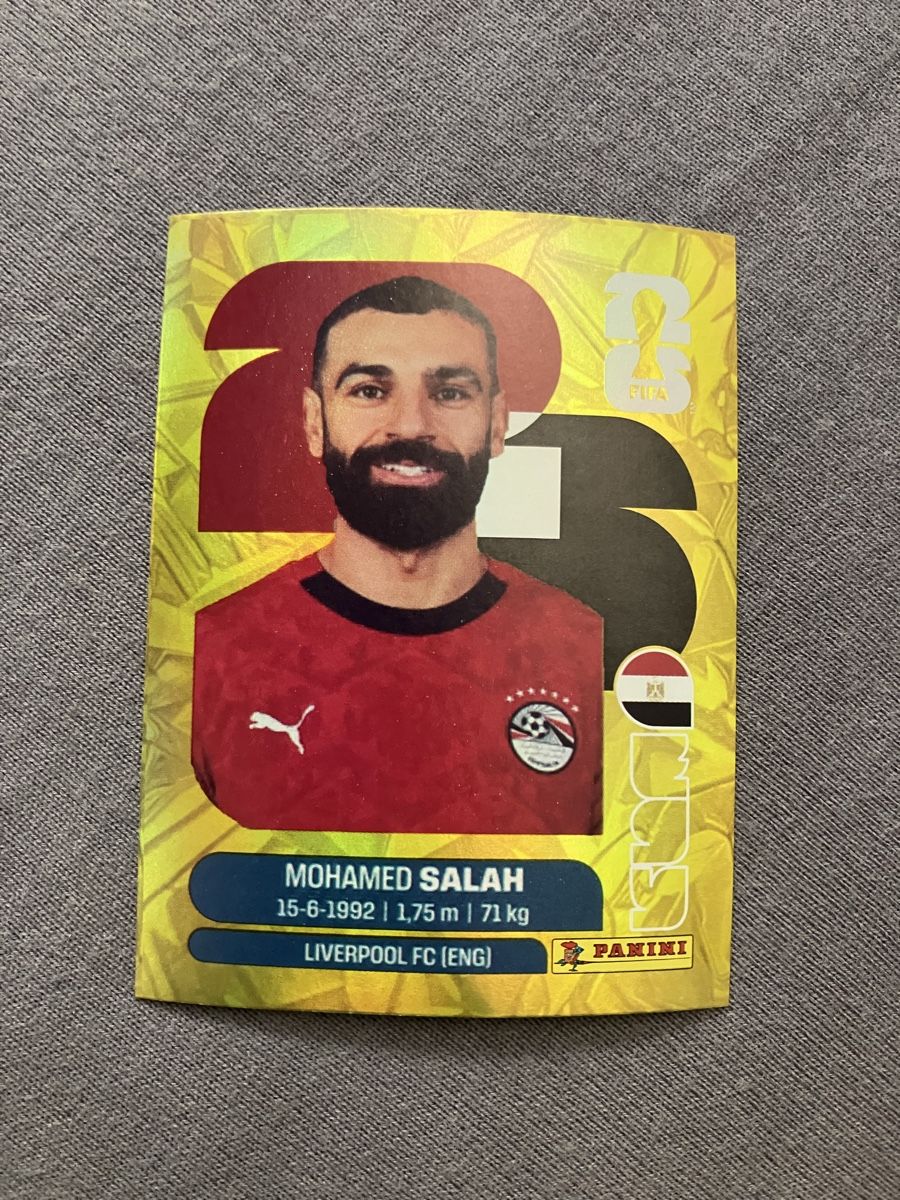 Panini Carte collezionabili: Panini Gold WM 26 Salah – Usato da Rheinfelden venduto da com_g27b