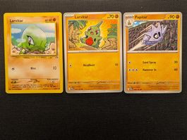 Pokémon 3er-Set: Larvitar & Pupitar 
