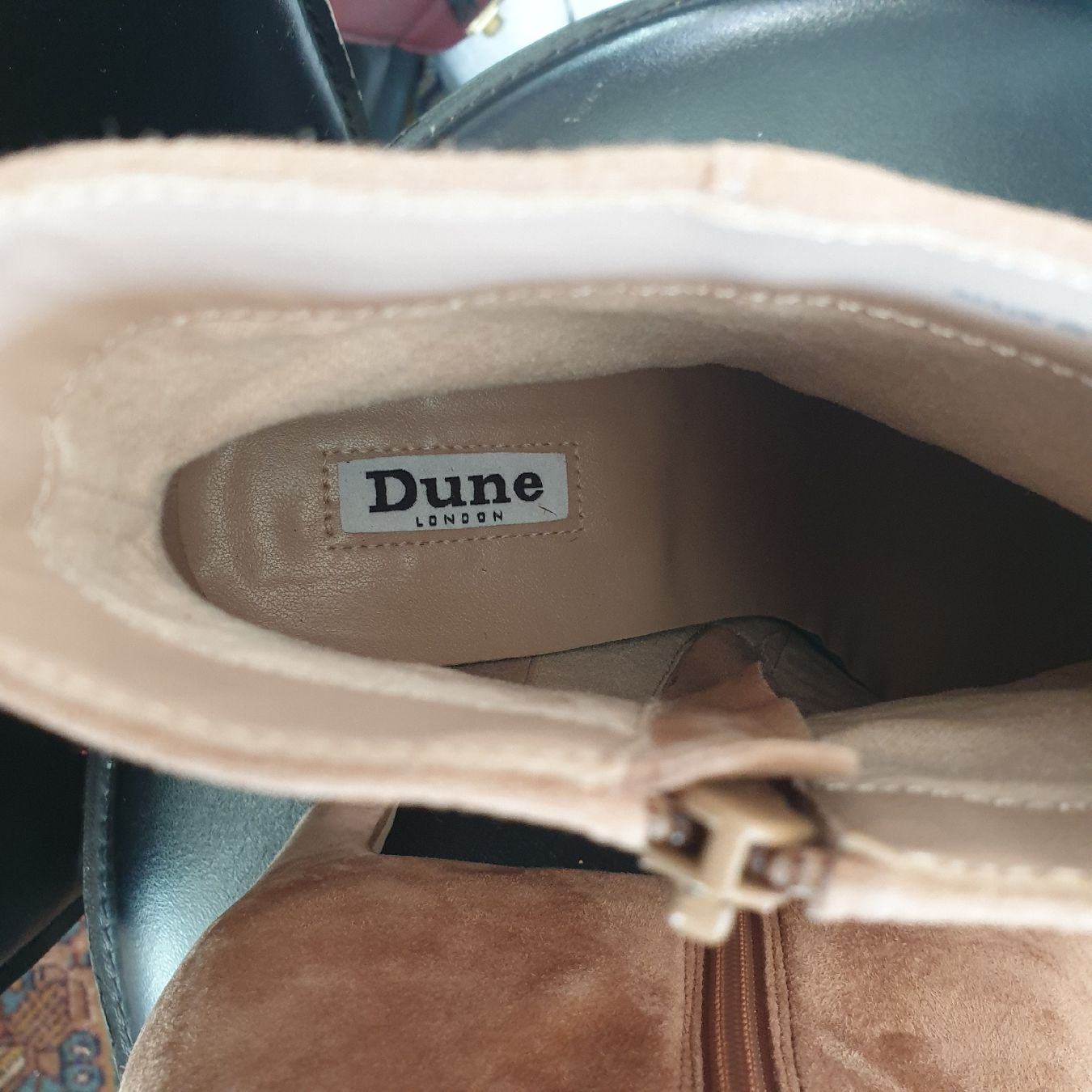 Dune London Scarpe da donna: DUNE neue Frühlings Echtwildlederstiefelette Gr. 39 – Nuovo (secondo la descrizione) da Frenkendorf venduto da Moon111 6