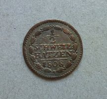 Thurgau ++ 1/2 Batzen 1808, gute Erhaltung