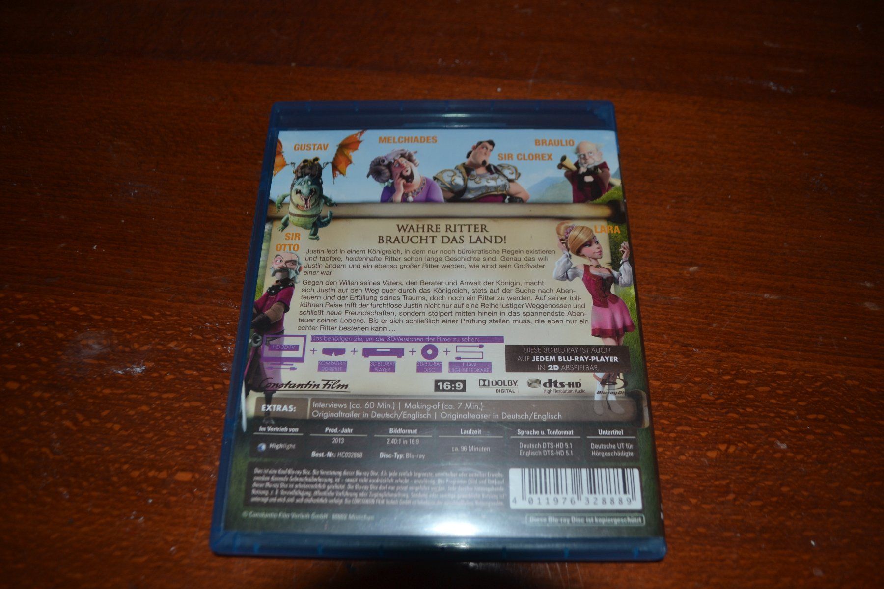 Tutti i DVDs: Justin völlig verritter! in 3D – Usato da Laupen ZH venduto da chefdom 1