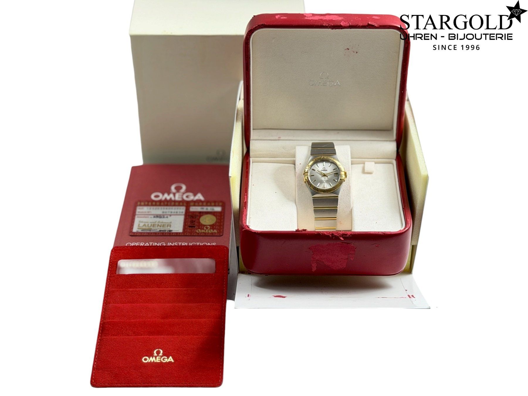 Omega Montres: Omega Constellation Quartz - 123.20.35.60.02.002 – D'occasion à Zürich par Stargold-Uhren 1