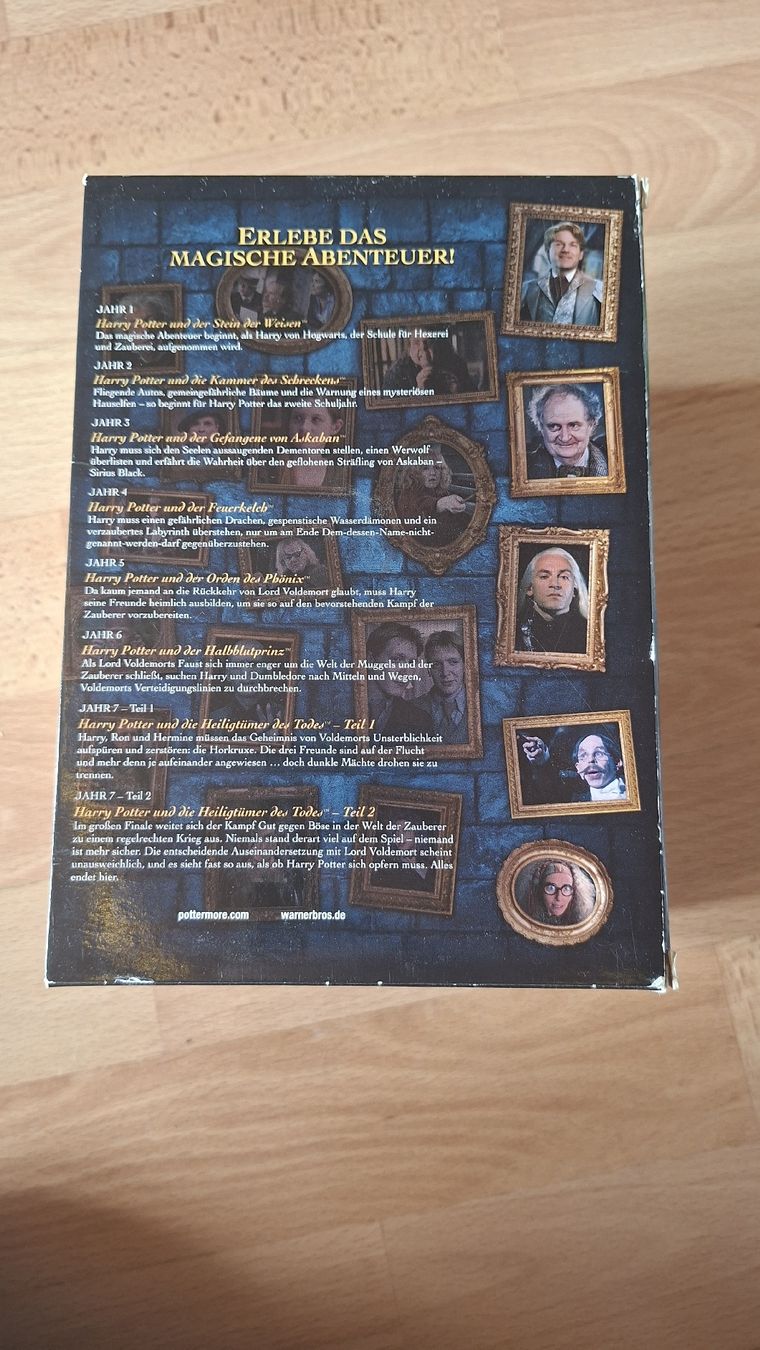 Tutti i DVDs: Harry Potter DVD Box Set – 7 Teile – Usato da Kriegstetten venduto da vsp_9gwr 2