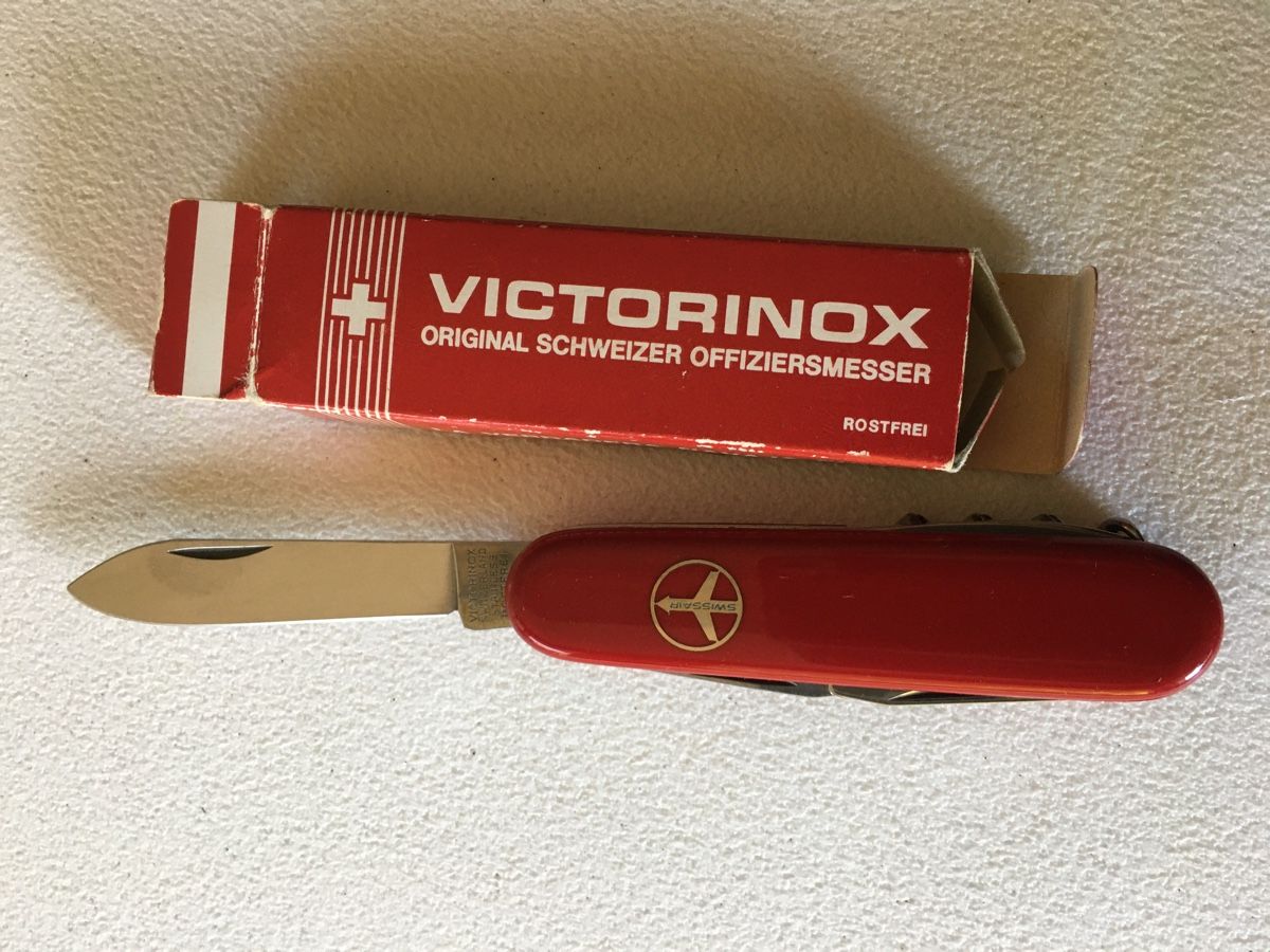 Swissair Couteaux de poche: Sackmesser Swissair – Neuf (Voir description) à Grellingen par Toyhamster