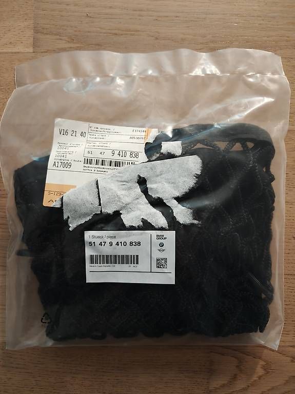 Tutti pezzi di ricambio auto: BMW Gepäcknetz gross originalverpackt – Usato da Pfungen venduto da vanessa2507 1