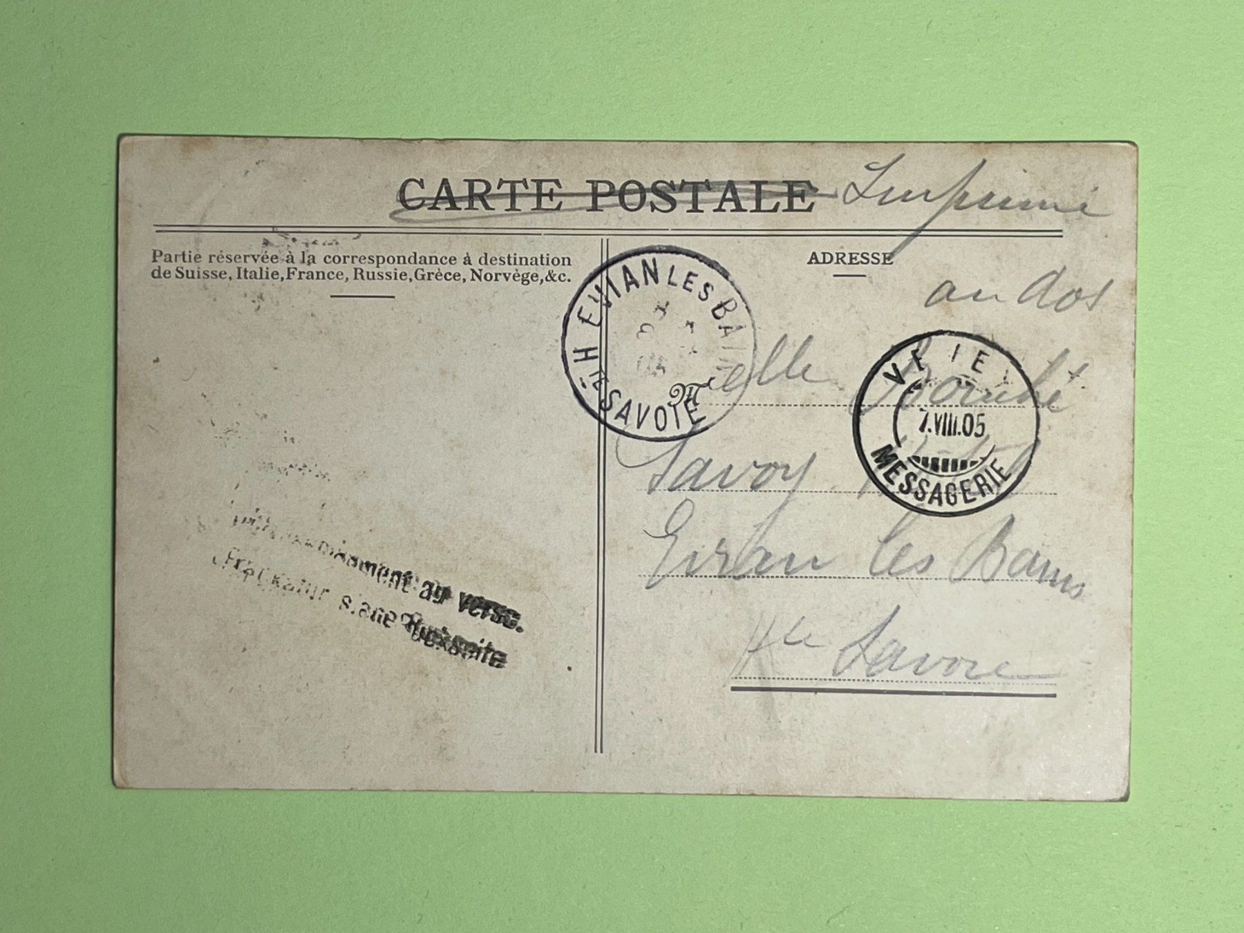 Cartoline postali: Fête des Vignerons - Vevey 1905 - Berger – Usato da Steg VS venduto da danwer74 1