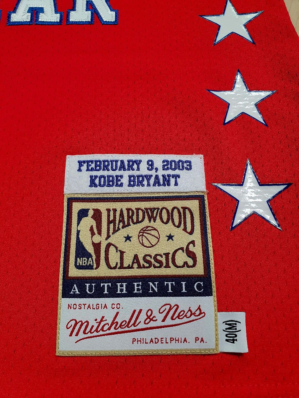 Mitchell & Ness Leibchen & Hosen: NBA ALLSTAR TRIKOT 2003 BRYANT GRÖSSE M MITCHELL & NESS – Neu (gemäss Beschreibung) aus St. Gallen von CaliSunshine 2