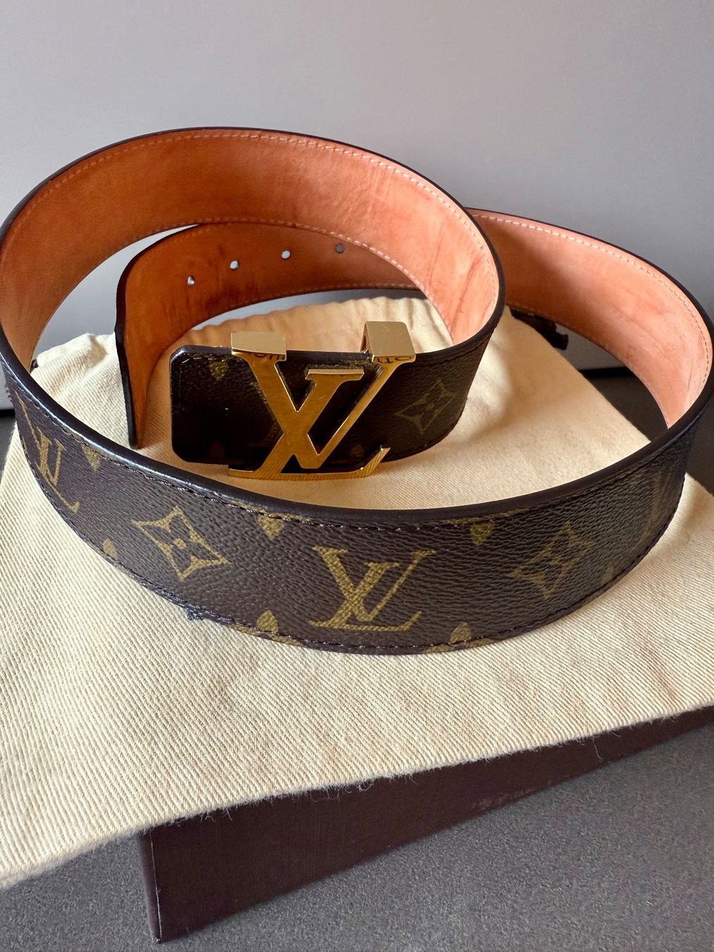 Louis Vuitton Cinture: LOUIS VUITTON MONOGRAM GÜRTEL – Usato da Castagnola venduto da joonam 4