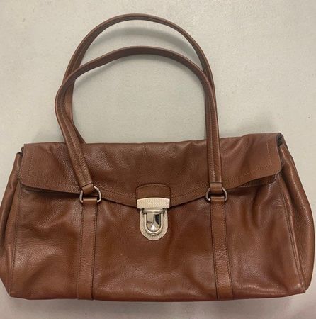 sac en cuir souple de Prada