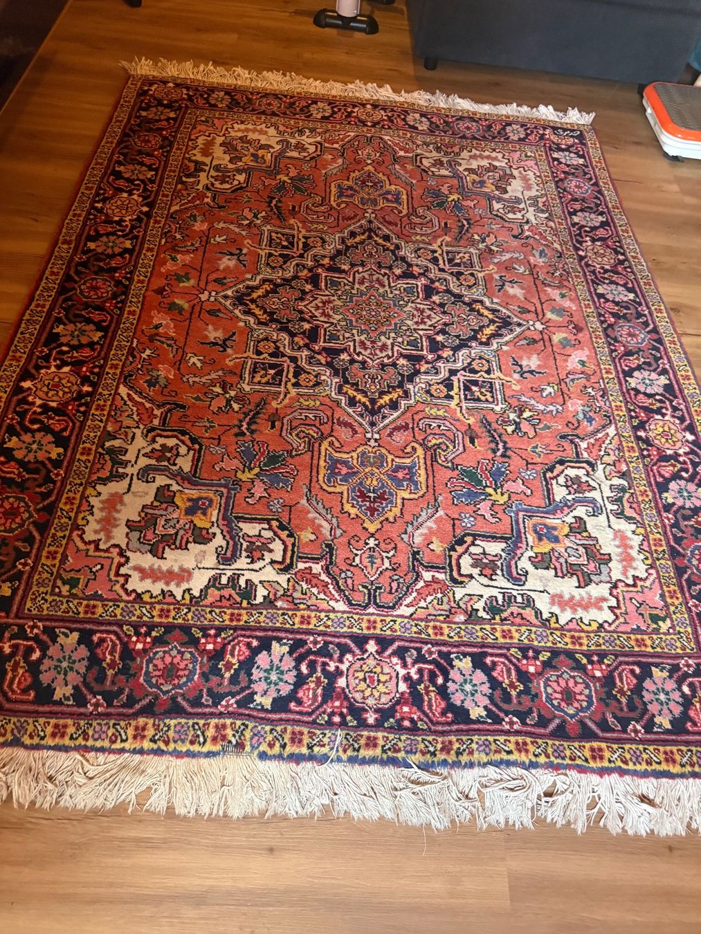 Tappeti: Orientalischer alter persischer Teppich (Heris)signiert – Usato da Höri venduto da ato_7v9f