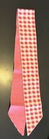 Schickes Bandeau /Twilly, rot-weiss kariert, neu
