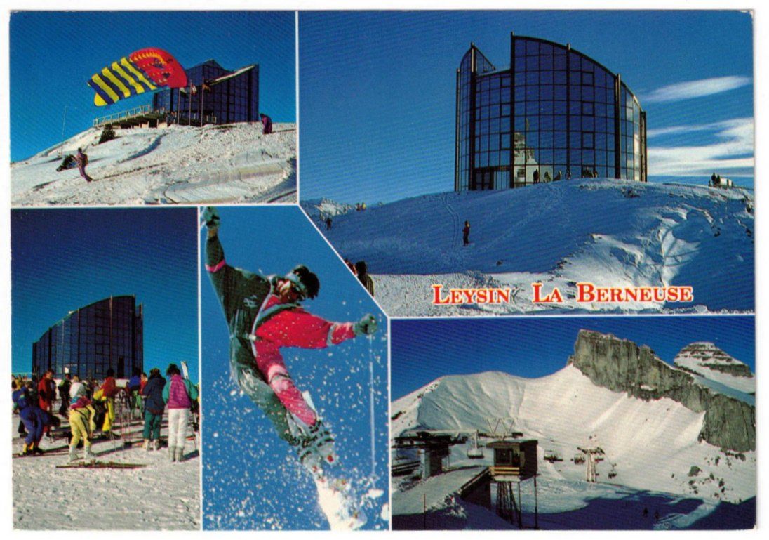 Cartes postales: Leysin - 5 Bild AK – D'occasion à Binningen par Mountainrider
