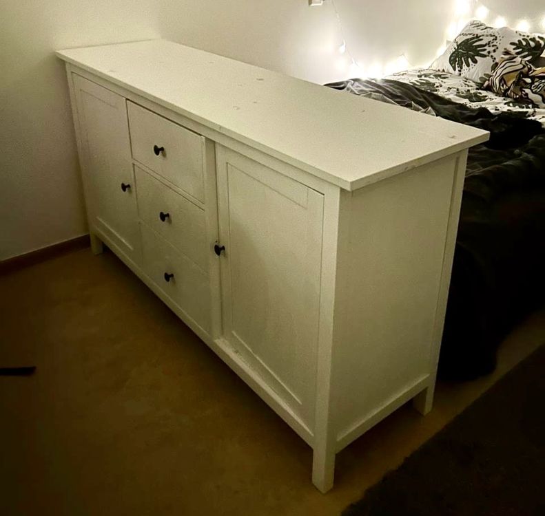 Luxus Ikea Sideboard Weiss Hemnes Bild