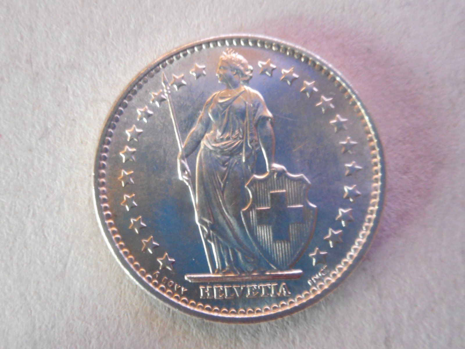 Alle Münzen: 2 Fr. 1965 silber  unz/stgl – Neu (gemäss Beschreibung) aus Kriegstetten von pizlad2010 2