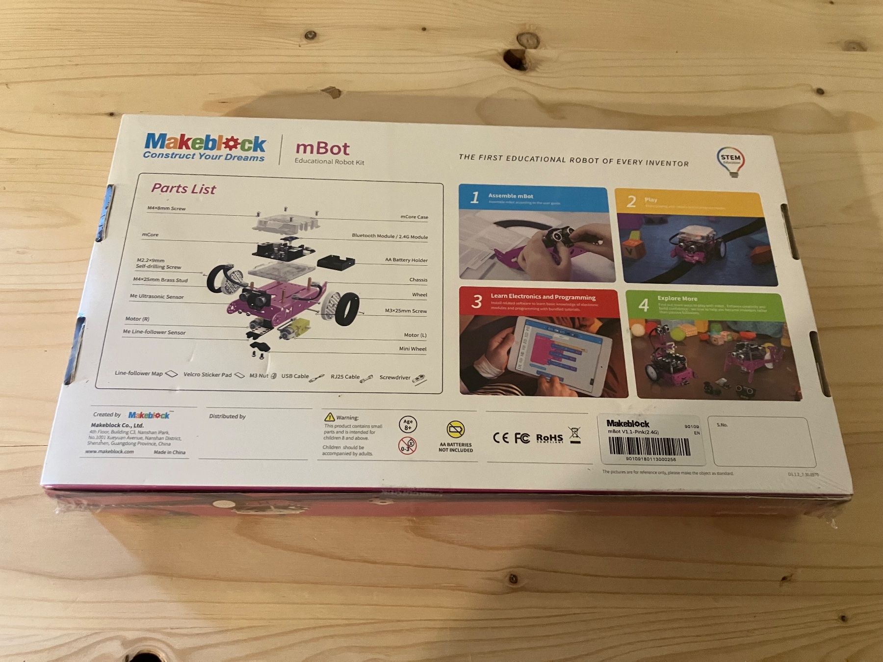 Technics Baukästen: Makeblock mBot Educational Robot Kit neu – Neu und originalverpackt aus Winterthur von bleislin 4