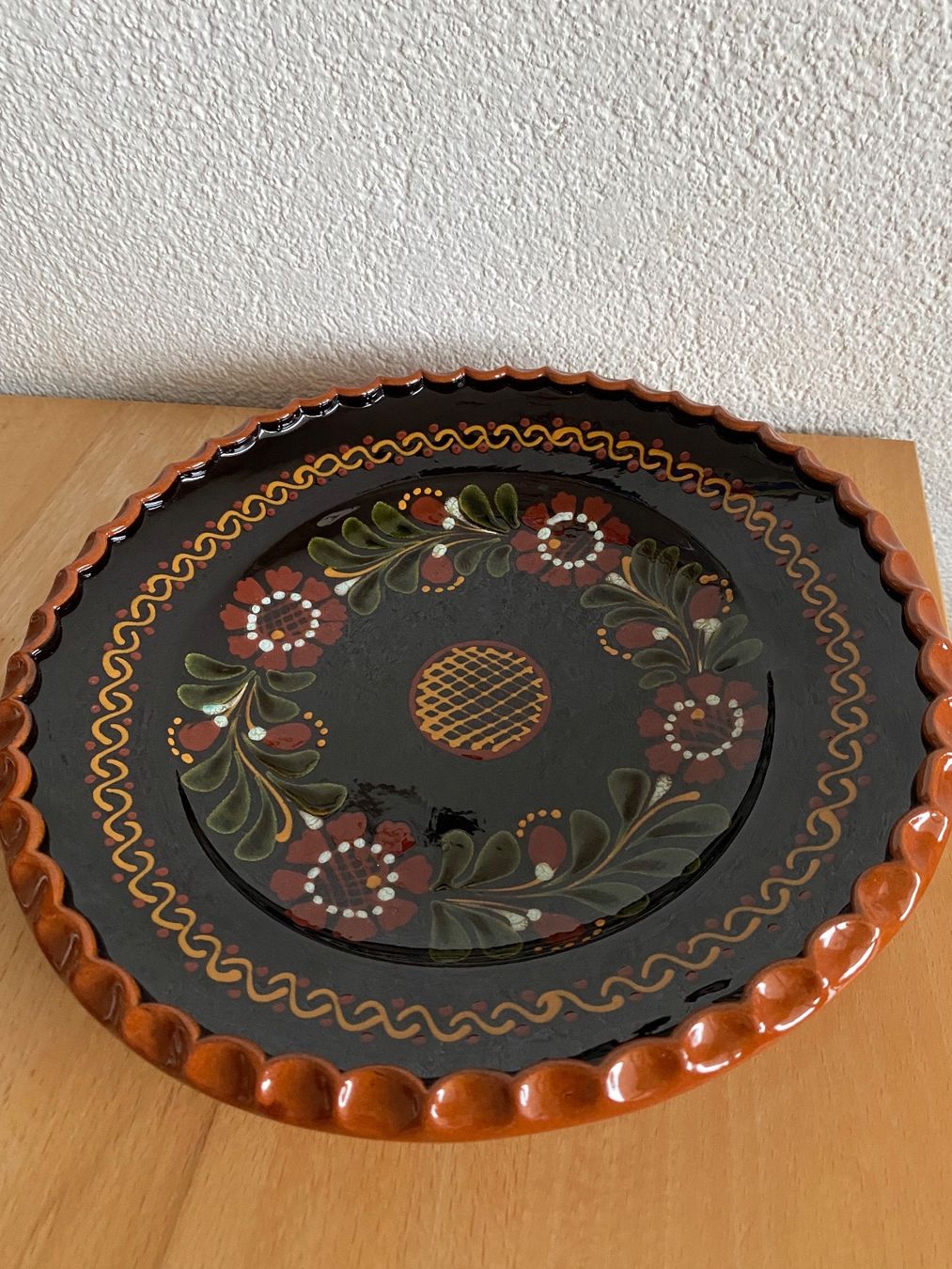 Piatti di portata: Grosse getöpferte Schale/Platte – Usato da Schwarzenburg venduto da Michellu 8