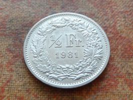 1/2 Fr. 1981